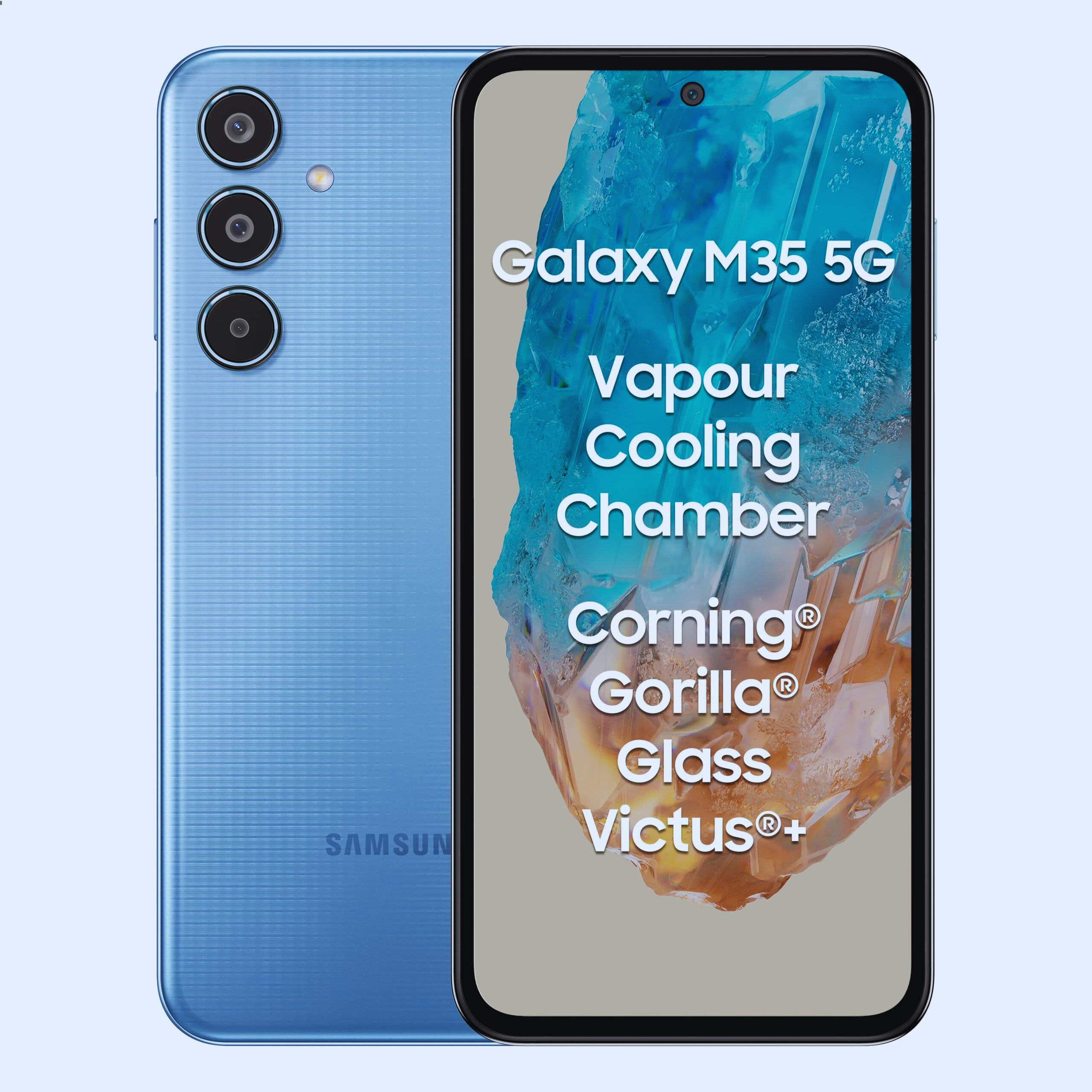 SAMSUNG Galaxy M35 5G (DayBreak Blue, 128 GB)  (6 GB RAM)